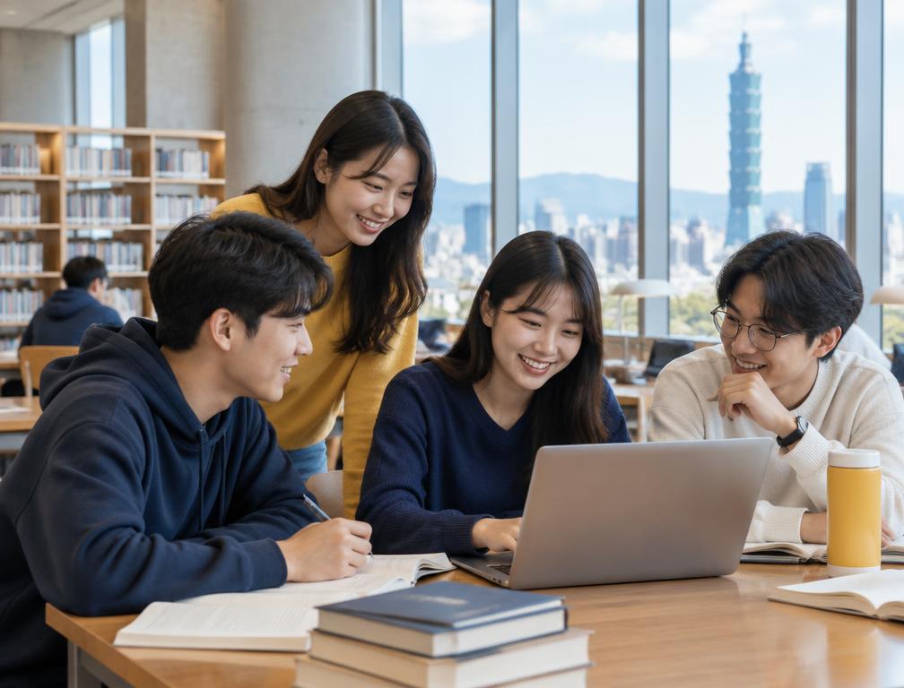 Sinh viên học tập tại Đài Loan